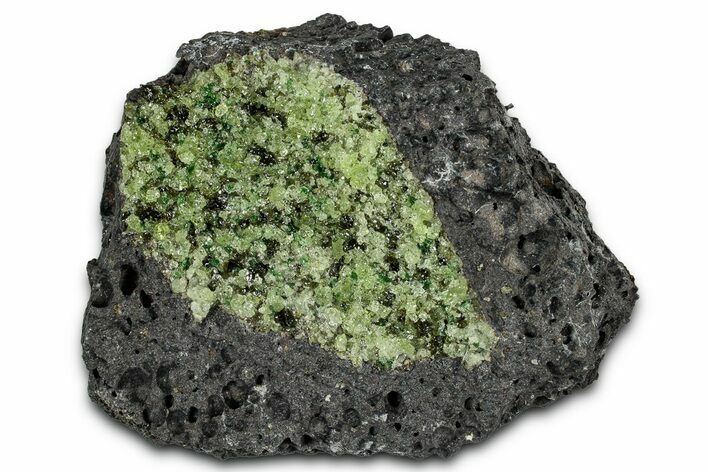Peridot Crystals in Basalt - Arizona #340226